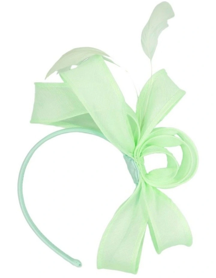 Max Alexander mint green organza fascinator MA956MI image 3