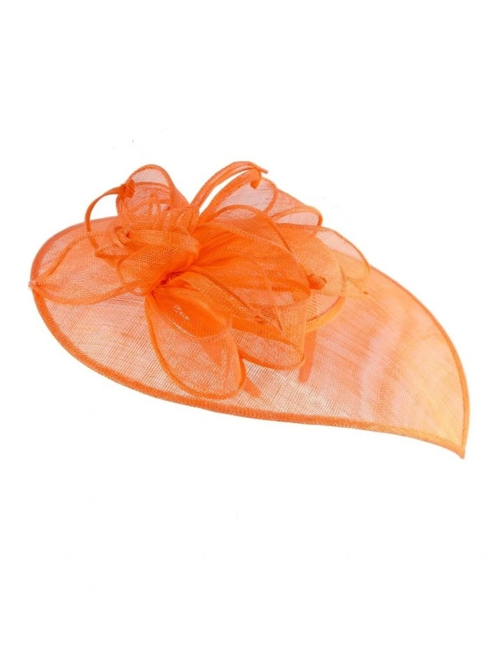 Max Alexander orange sinamay fascinator MA903OR image 6