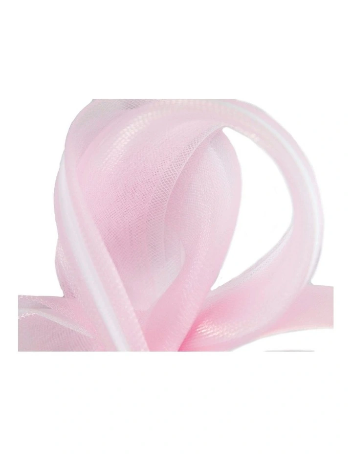 Fillies Collection Pink Crinoline Bow Fascinator S327PI image 3