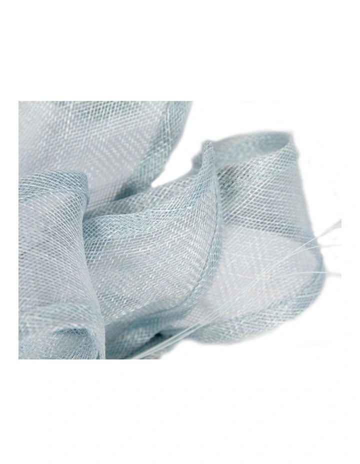 Max Alexander Large Light Blue Sinamay Fascinator MA931LBL image 3