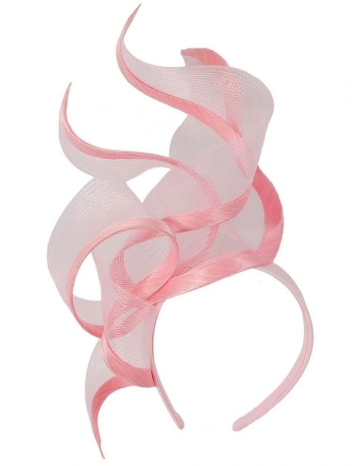 Bespoke pink racing fascinator by Fillies Collection S253PI image 1