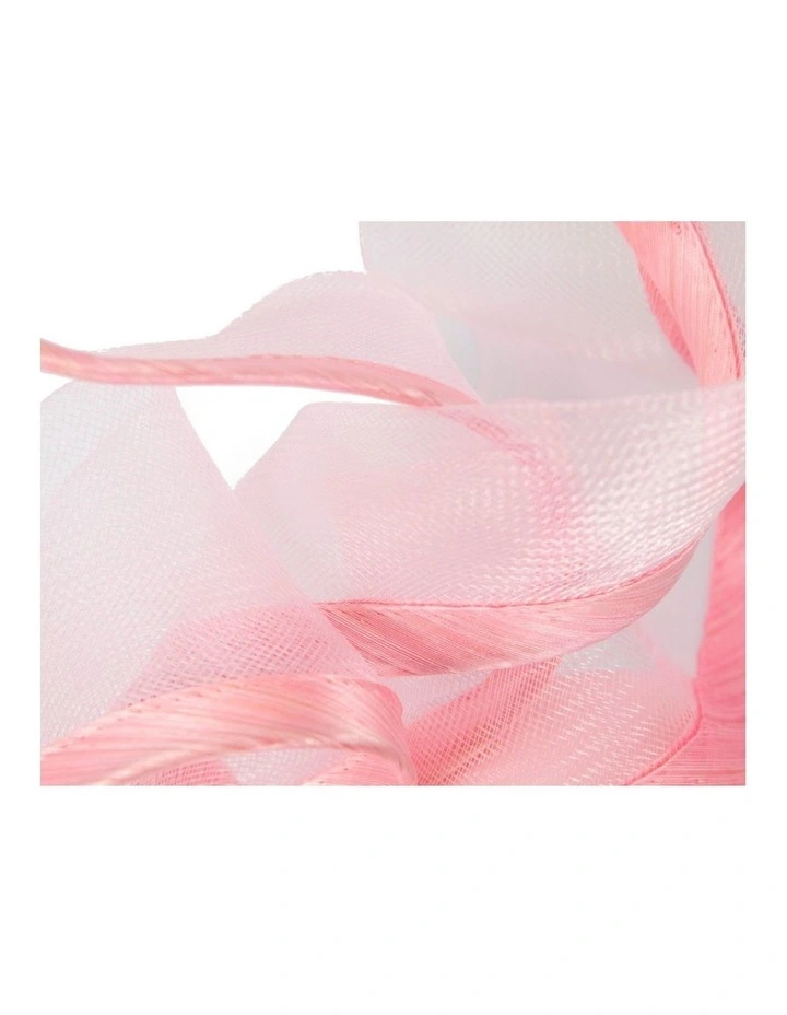 Bespoke pink racing fascinator by Fillies Collection S253PI image 3
