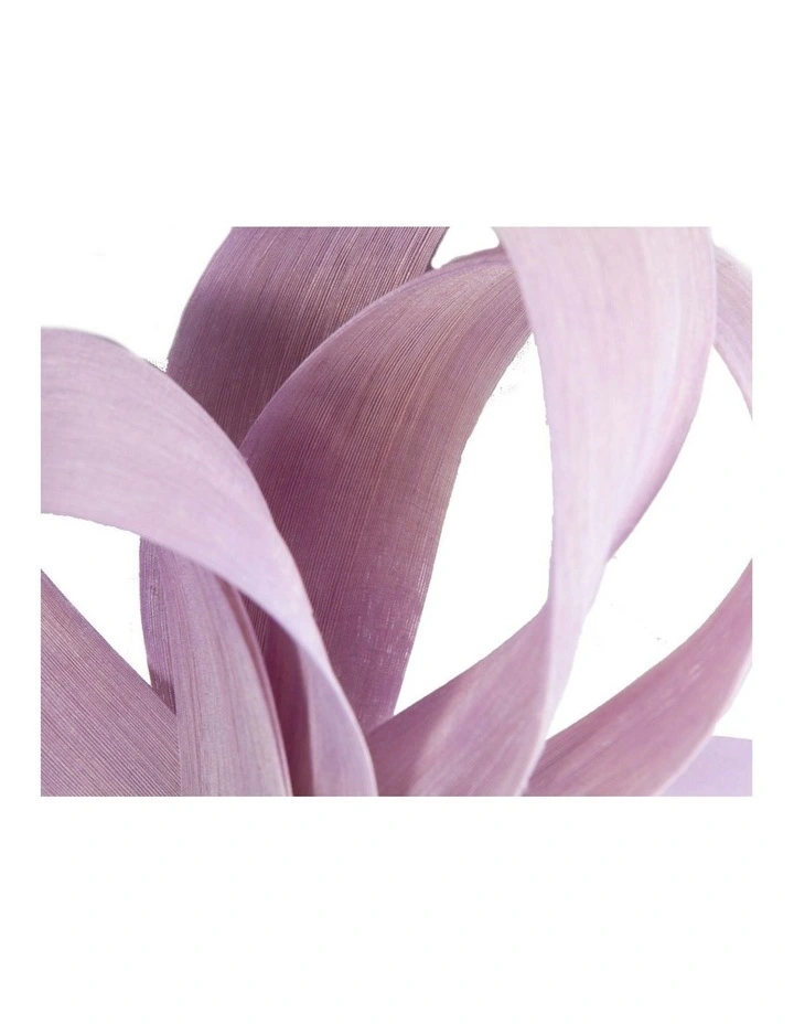 Fillies Collection light lilac silk abaca loops racing fascinator S344LLI image 3