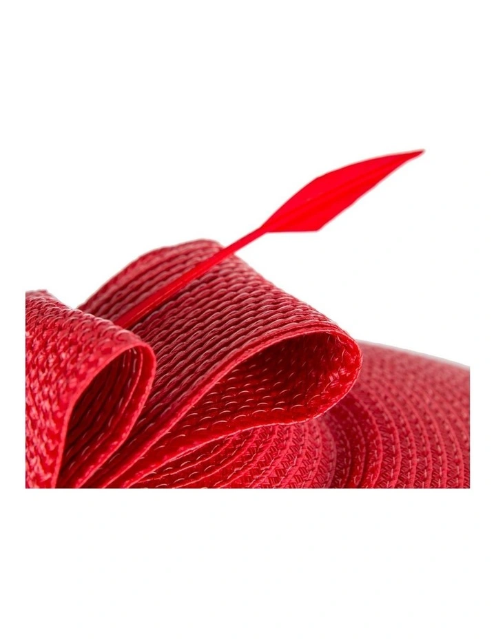 Max Alexander red saucer fascinator MA979R image 5
