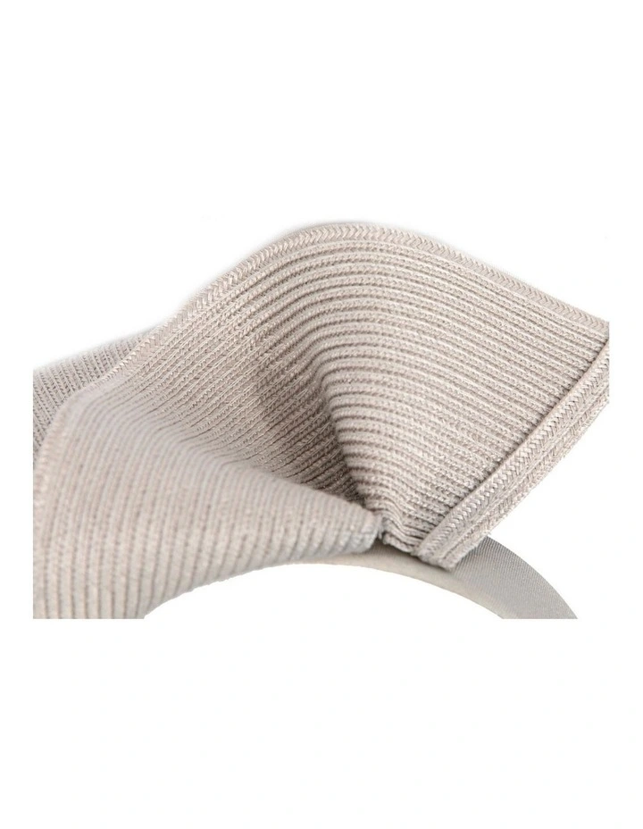 Max Alexander MA955S large silver wave racing fascinator image 3