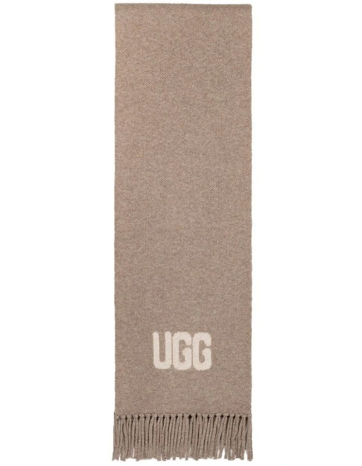 Logo Cashmere Australian Wool Woven Scarf image 1