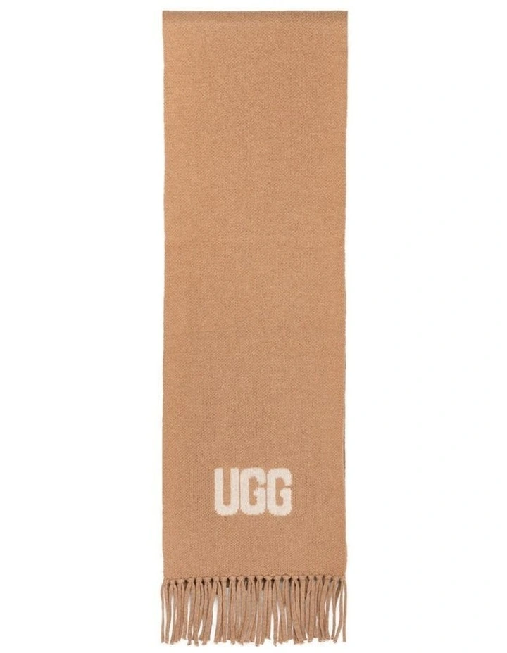 Logo Cashmere Australian Wool Woven Scarf image 1