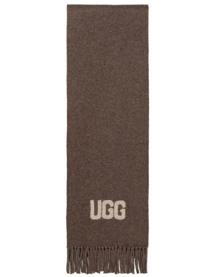 Logo Cashmere Australian Wool Woven Scarf image 1
