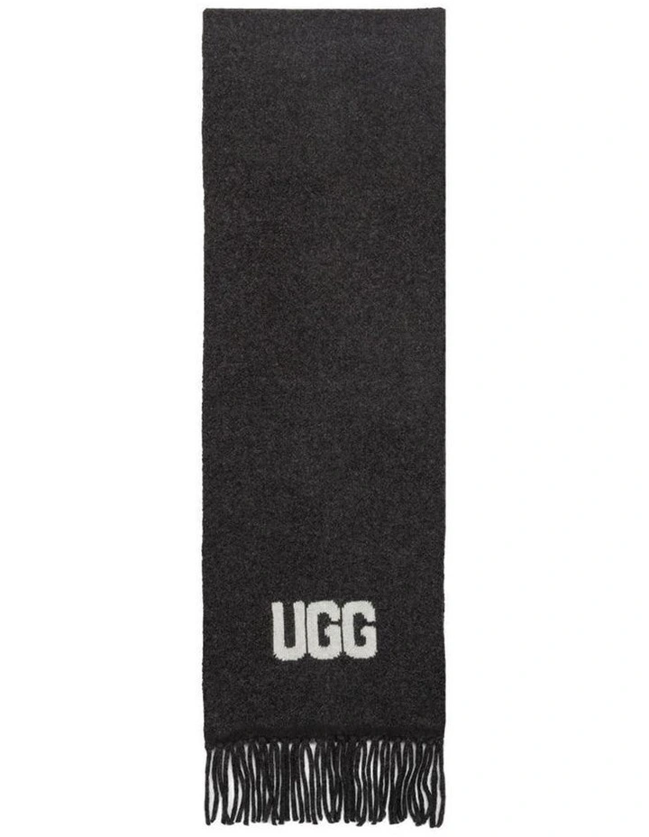 Logo Cashmere Australian Wool Woven Scarf image 1