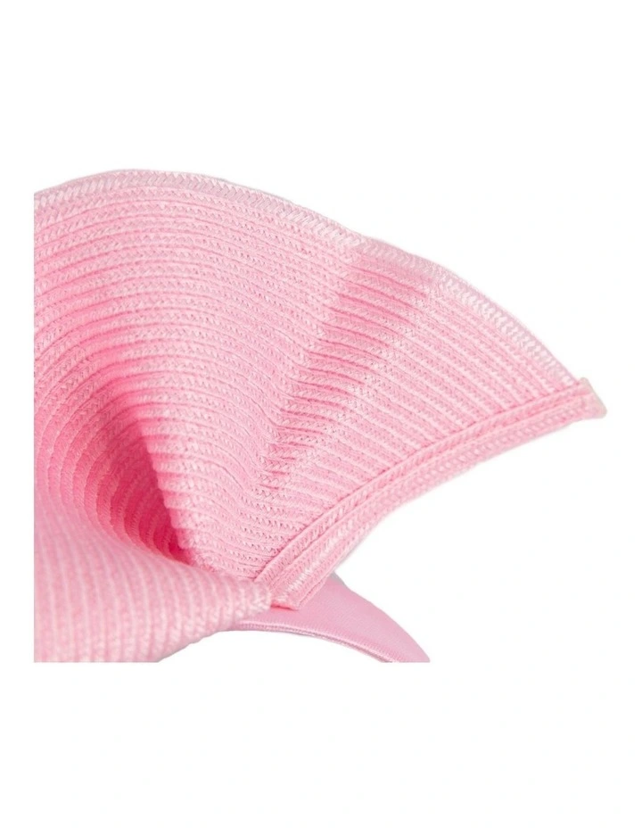 Max Alexander large pink wave racing fascinator MA955PI image 3
