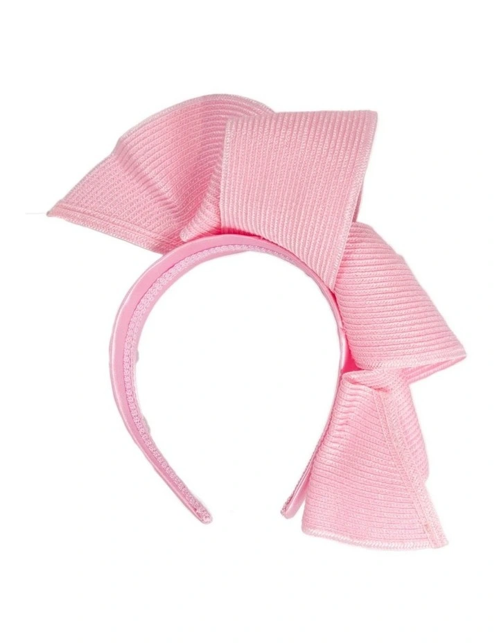 Max Alexander large pink wave racing fascinator MA955PI image 4