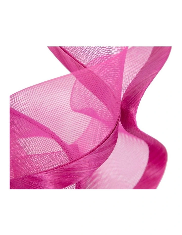 Bespoke fuchsia racing fascinator by Fillies Collection S253F image 3