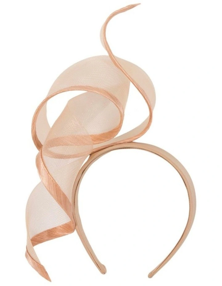 Sculptured nude racing fascinator by Fillies Collection S246NU image 1