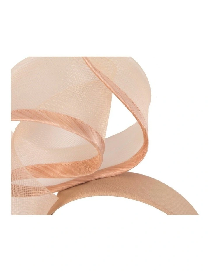 Sculptured nude racing fascinator by Fillies Collection S246NU image 3