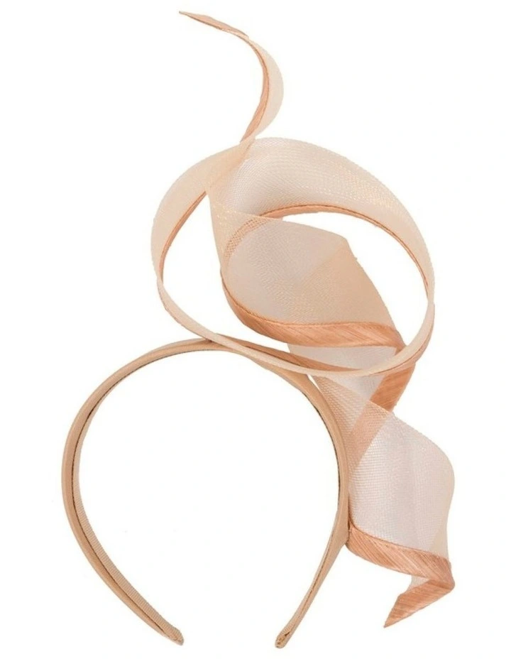 Sculptured nude racing fascinator by Fillies Collection S246NU image 4