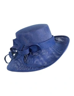 Royal Blue ladies fashion hat by Max Alexander MA987RB