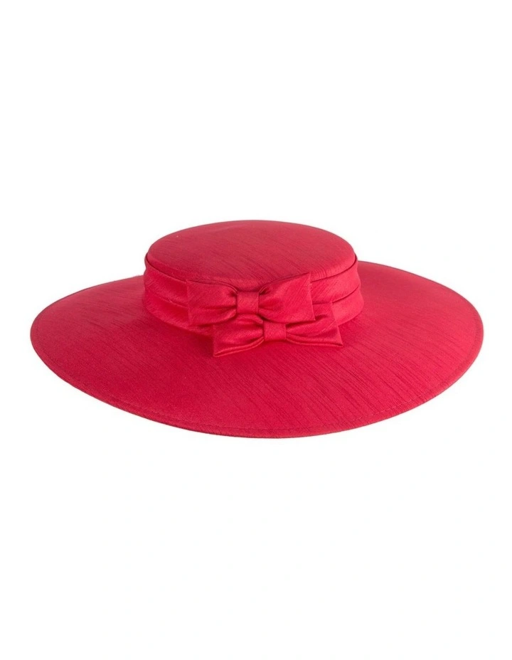 Max Alexander Red Boater Hat MA1016R image 4