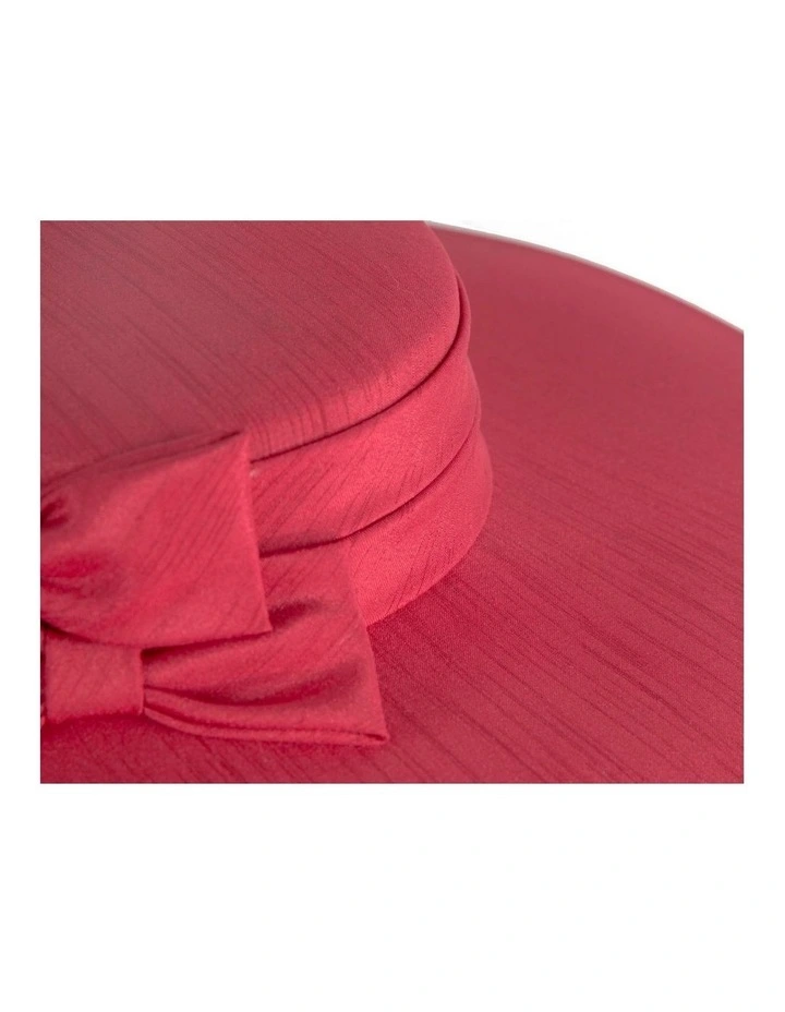 Max Alexander Red Boater Hat MA1016R image 5