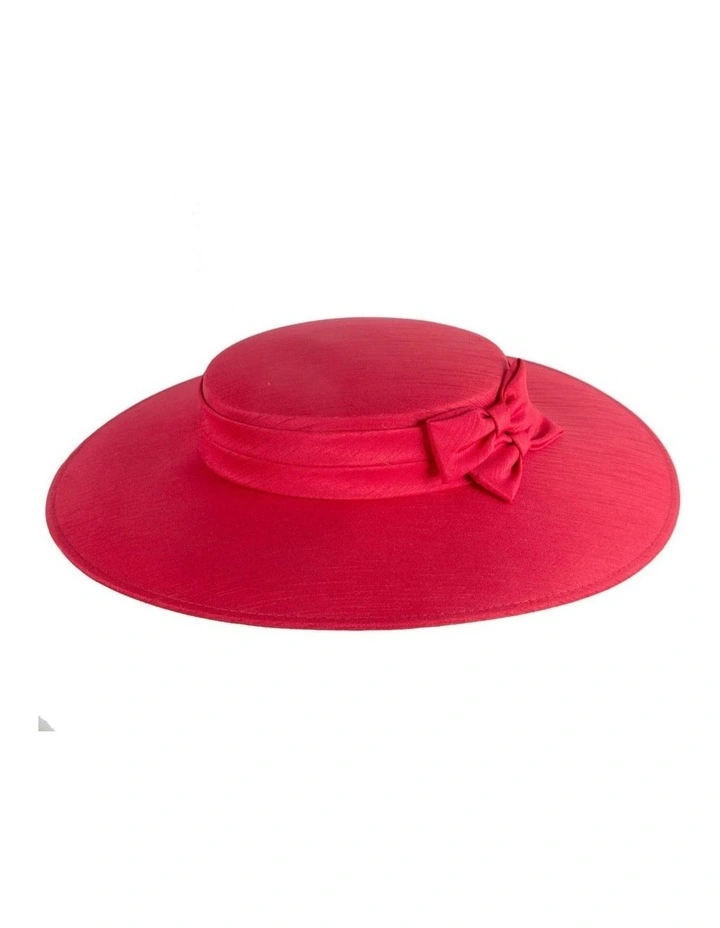 Max Alexander Red Boater Hat MA1016R image 6