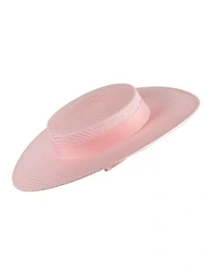 Max Alexander Pink Boater Hat MA977PI - Women.