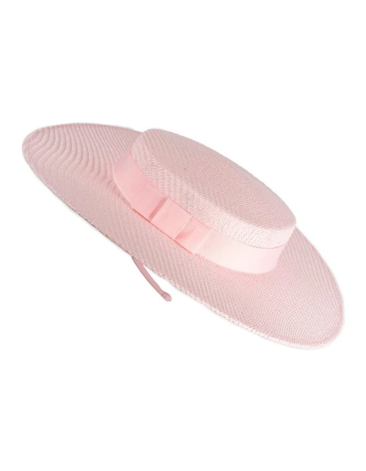 Max Alexander Pink Boater Hat MA977PI - Women. image 4