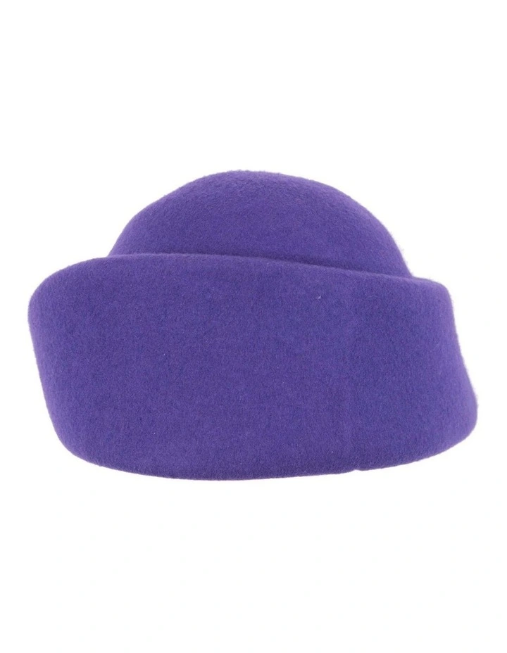 Max Alexander ladies purple wool felt winter hat J317PR image 6