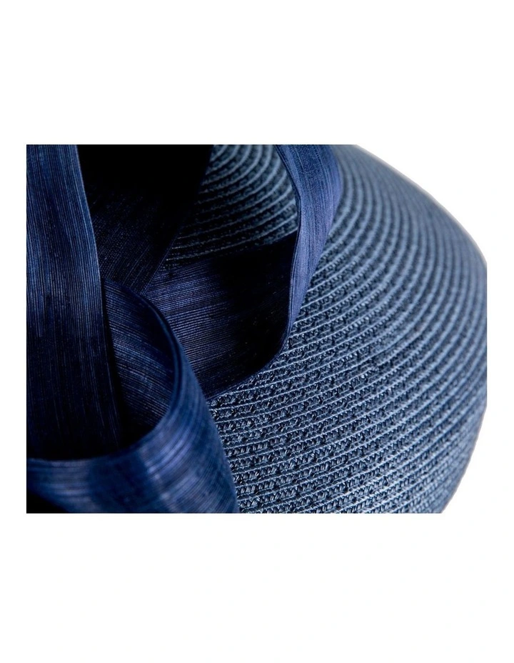 Max Alexander navy fashion beret with hand-made abaca loops MA962N image 5