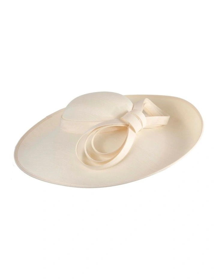 Max Alexander MA1008C cream wide-brim racing hat for women image 4