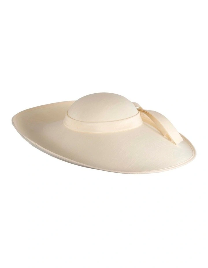 Max Alexander MA1008C cream wide-brim racing hat for women image 6