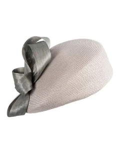 Max Alexander Silver Fashion Beret with Abaca Loops MA962S