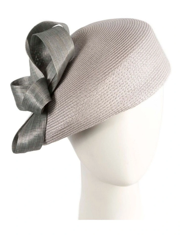 Max Alexander Silver Fashion Beret with Abaca Loops MA962S image 2