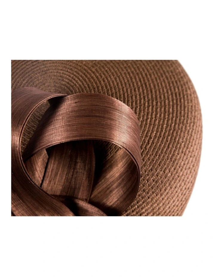 Max Alexander coffee textured beret with hand-made abaca loops MA962CF image 5