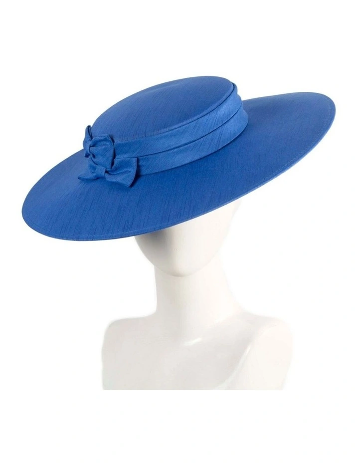Max Alexander Royal blue boater hat MA1016RB image 2