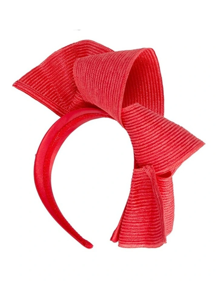 Max Alexander Large Red Wave Fascinator MA955R image 4