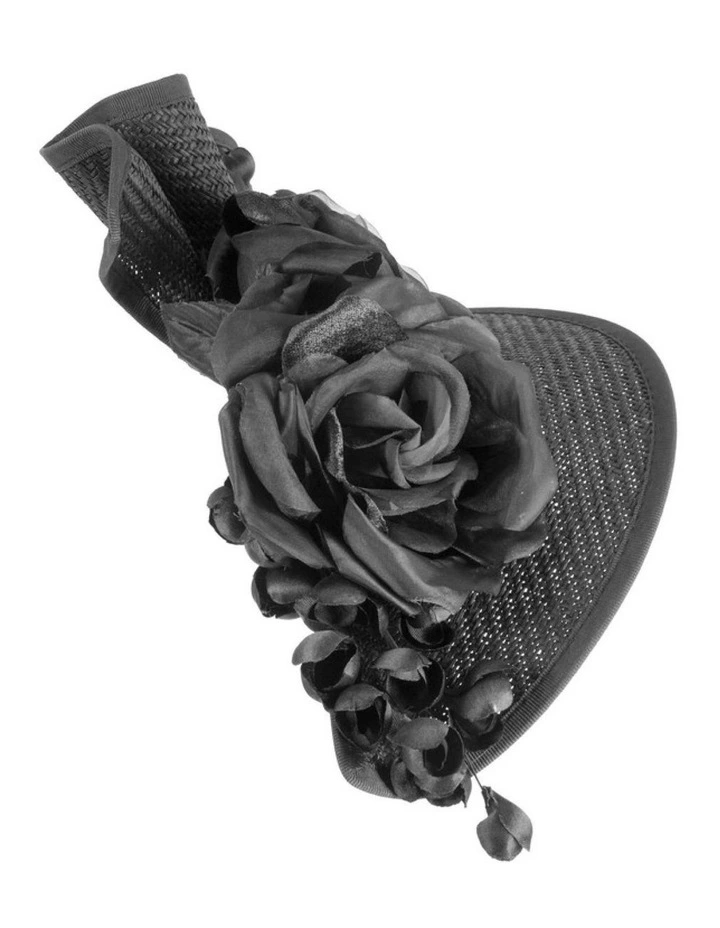 Fillies Collection Black Racing Fascinator S315B image 4