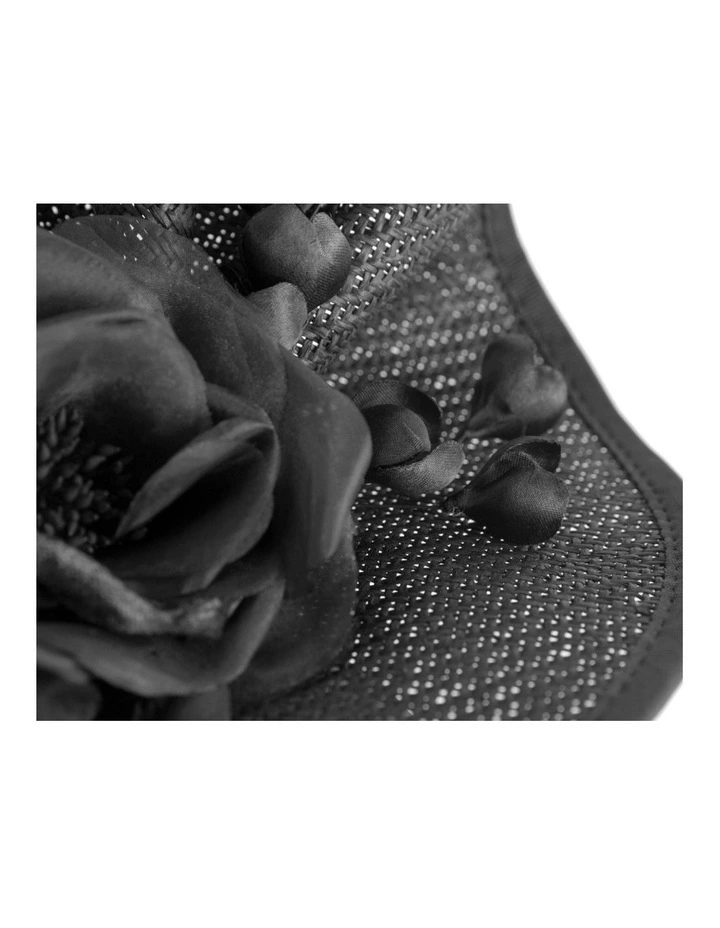 Fillies Collection Black Racing Fascinator S315B image 5