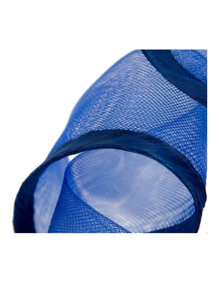 Sculptured royal blue racing fascinator by Fillies Collection S246RB image 3