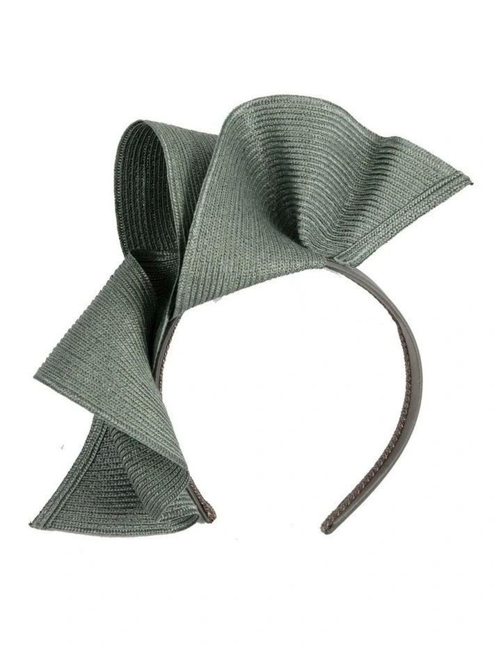 Max Alexander MA955OL large olive wave racing fascinator image 1