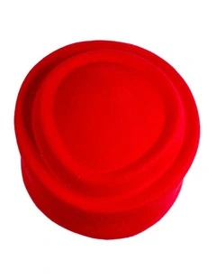 Max Alexander Red Wool Felt Pillbox Racing Hat J464R