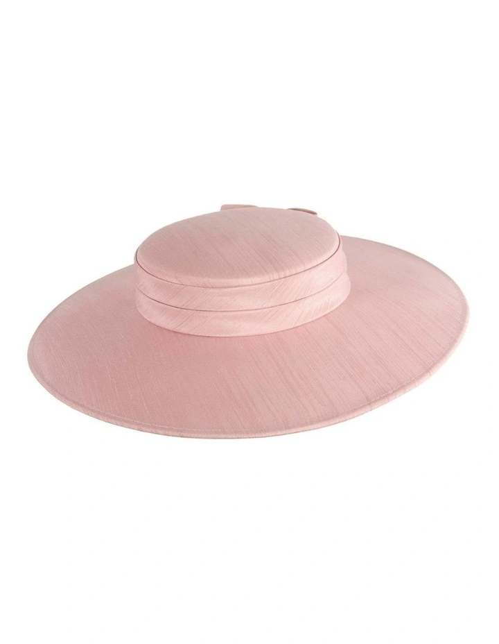 Max Alexander Dusty Pink Boater Hat MA1016DP image 3