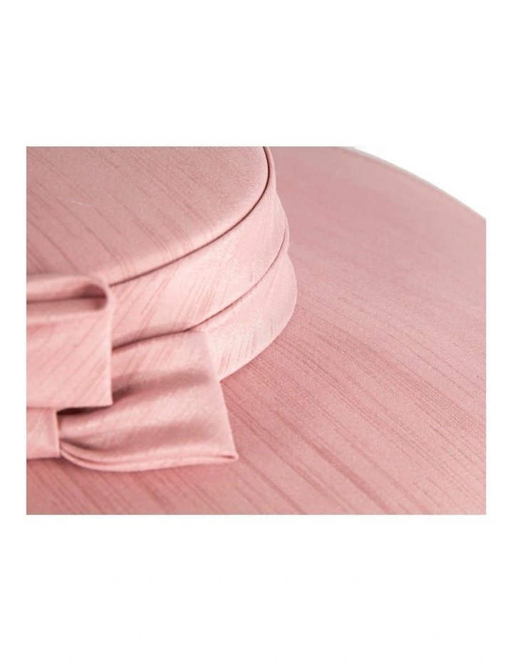 Max Alexander Dusty Pink Boater Hat MA1016DP image 5