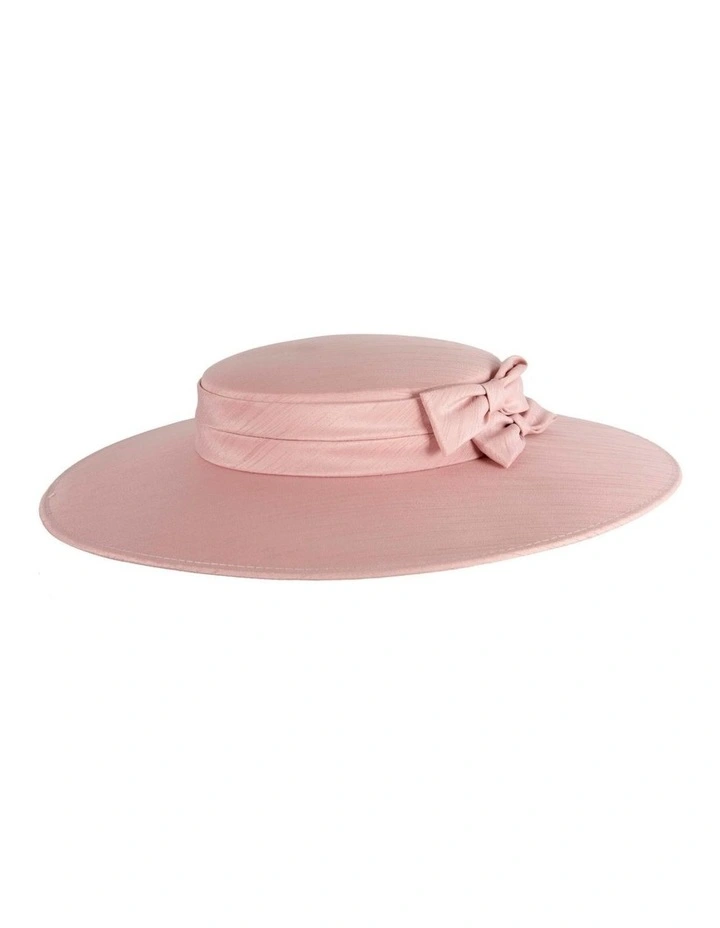Max Alexander Dusty Pink Boater Hat MA1016DP image 6