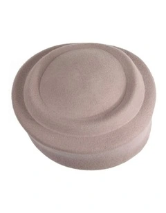 Max Alexander Grey Wool Felt Pillbox Hat J464GRY