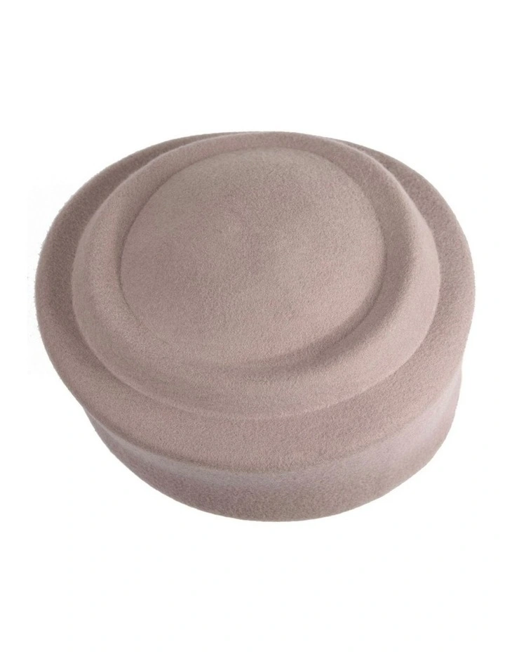 Max Alexander Grey Wool Felt Pillbox Hat J464GRY image 1