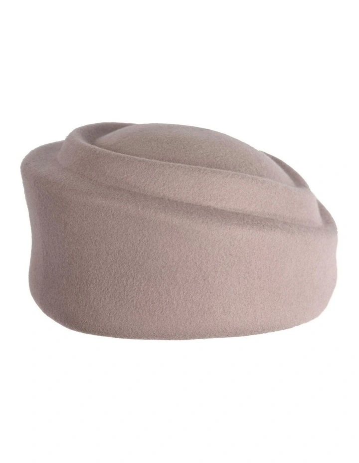 Max Alexander Grey Wool Felt Pillbox Hat J464GRY image 5