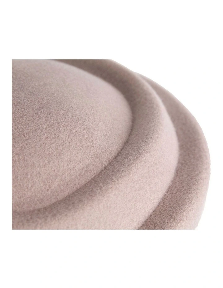 Max Alexander Grey Wool Felt Pillbox Hat J464GRY image 6