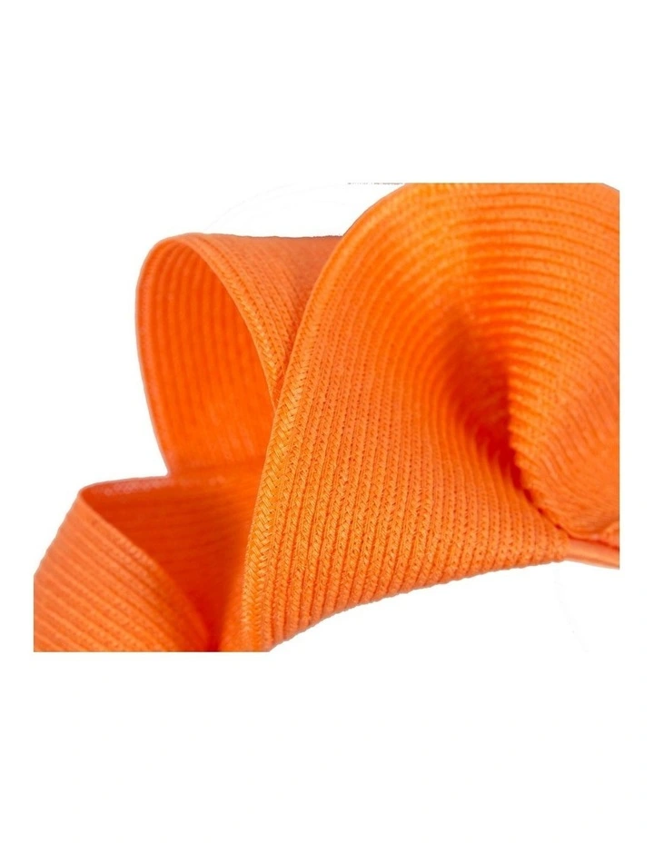 Max Alexander Large Orange Wave Racing Fascinator MA955OR image 3