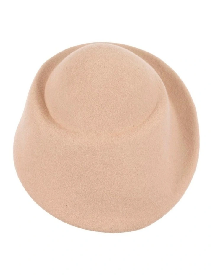 Max Alexander nude ladies winter felt fashion hat J317NU image 3