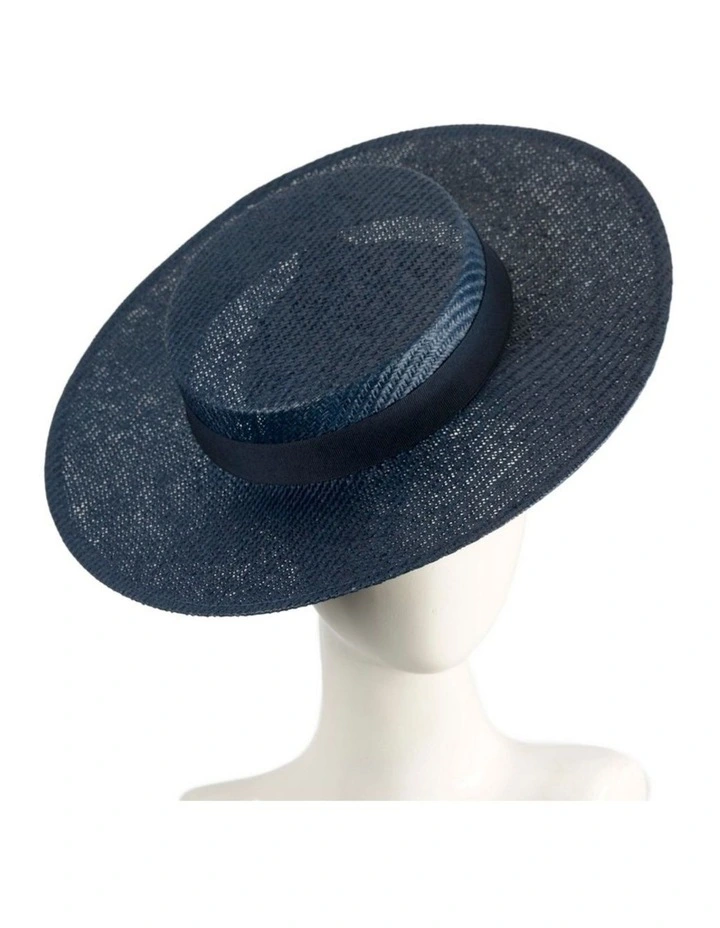 Max Alexander navy boater hat MA977N image 2