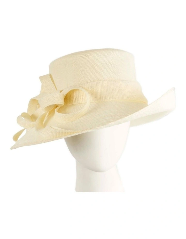 Max Alexander cream ladies racing hat MA987C image 2